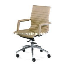 Modern Chinese Office/Hotel Leather Leisure Metal Swivel Manager Chair (RFT-B29)